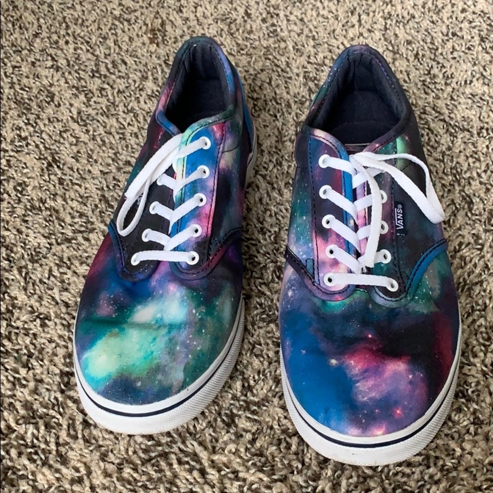 Vans galaxy print sneakers